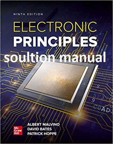 [Solution Manual] Electronic Principles (9th Edition) - Word